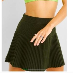 Take Charge sweater skirt